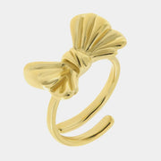 Anello in Acciaio con fiocco