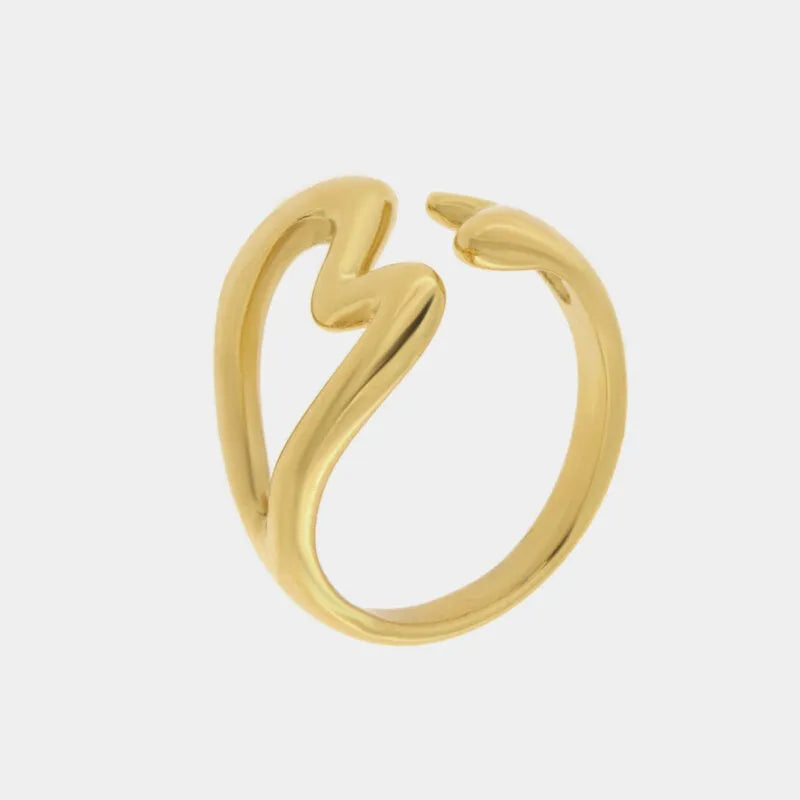 Anello in Acciaio cuori COEUR - gioiello BySimon