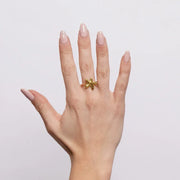 Anello in Acciaio stella marina - BYSIMON gioielli