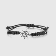 Bracciale in Acciaio con timone centrale in acciaio