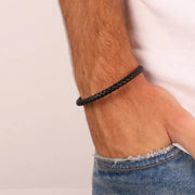 Bracciale in Acciaio rigido con elemento centrale