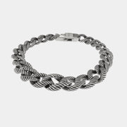 Bracciale in Acciaio con catene