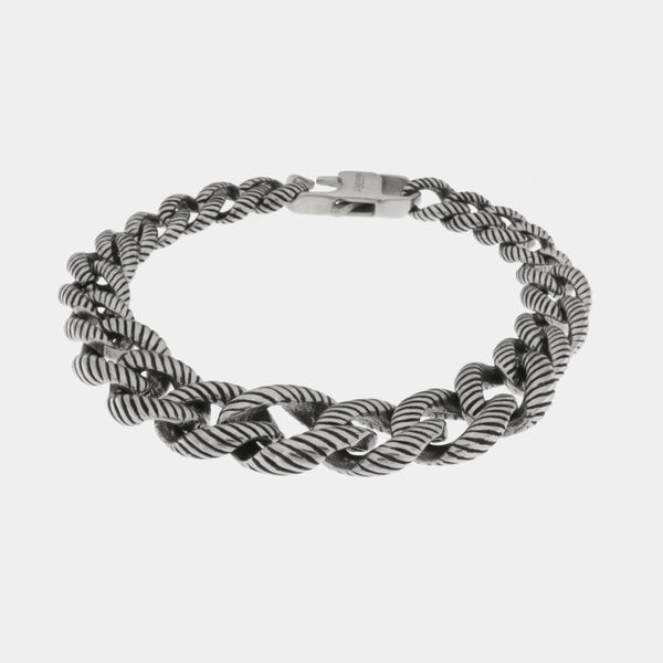 Bracciale in Acciaio con catene IJEWEL - gioiello BySimon
