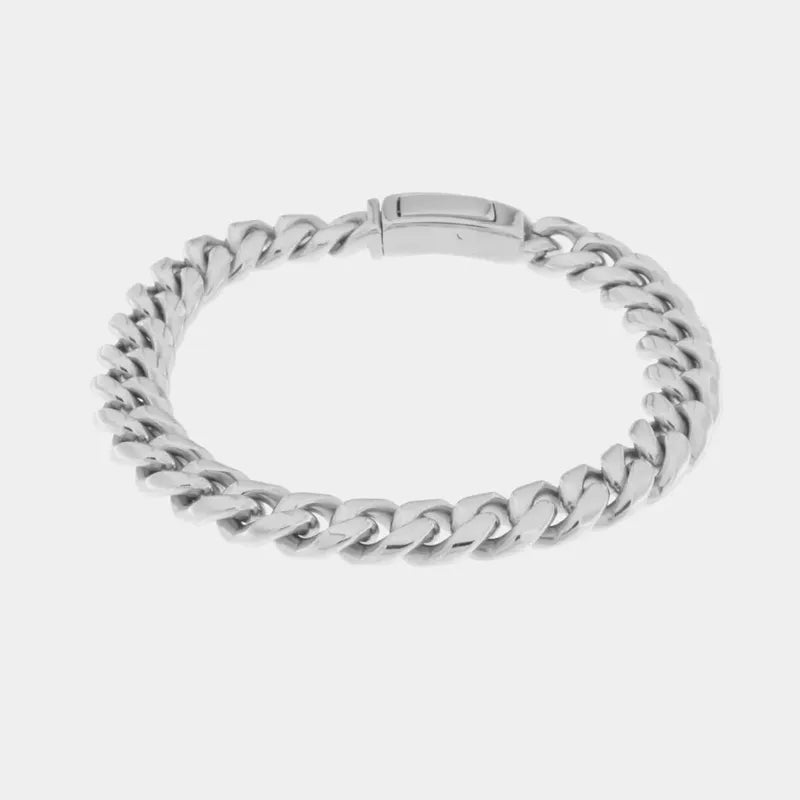 Bracciale in Acciaio con catene