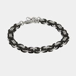 Bracciale in Acciaio a catena intrecciata - BYSIMON gioielli