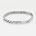 Bracciale in Acciaio a catena con cristalli IJEWEL - gioiello BySimon