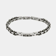 Bracciale in Acciaio con perle ovali