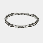 Bracciale in Acciaio con perle ovali IJEWEL - gioiello BySimon