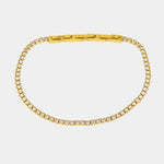 Bracciale in Acciaio tennis colore oro IJEWEL - gioiello BySimon
