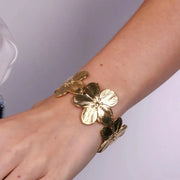 Bracciale in Acciaio a fiori