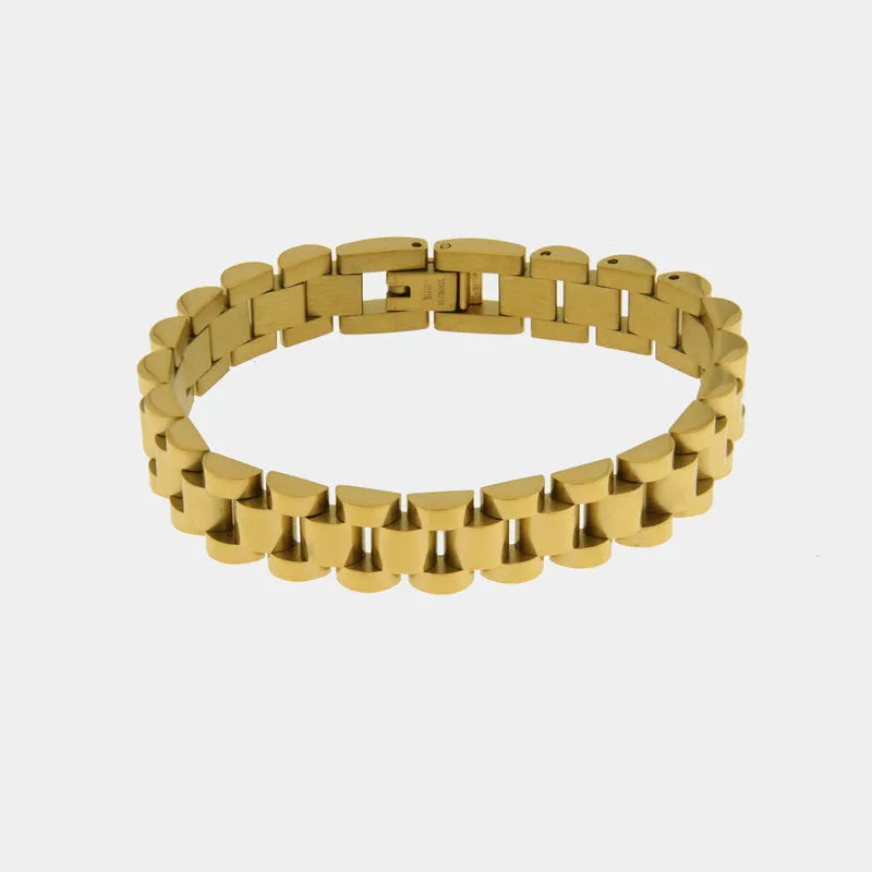 Bracciale in Acciaio  maglia jubilee