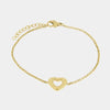 Bracciale in Acciaio con cuore