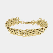 Bracciale in Acciaio a maglia intrecciata
