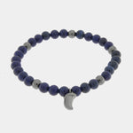 Bracciale in Acciaio con perle colorate e ciondolo IJEWEL - gioiello BySimon