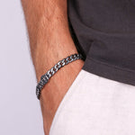 Bracciale in Acciaio a meglia groumette IJEWEL - gioiello BySimon
