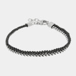 Bracciale in Acciaio maglia a spiga IJEWEL - gioiello BySimon