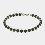 Bracciale in Acciaio con perle nere IJEWEL - gioiello BySimon
