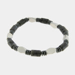 Bracciale in Acciaio con perle ovali IJEWEL - gioiello BySimon
