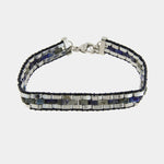 Bracciale in Acciaio con dettgalio in nero IJEWEL - gioiello BySimon