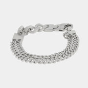 Bracciale in Acciaio con doppia catena