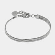 Bracciale in Acciaio catena a serpente