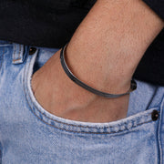 Bracciale in Acciaio catena a serpente