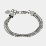 Bracciale in Acciaio con catene