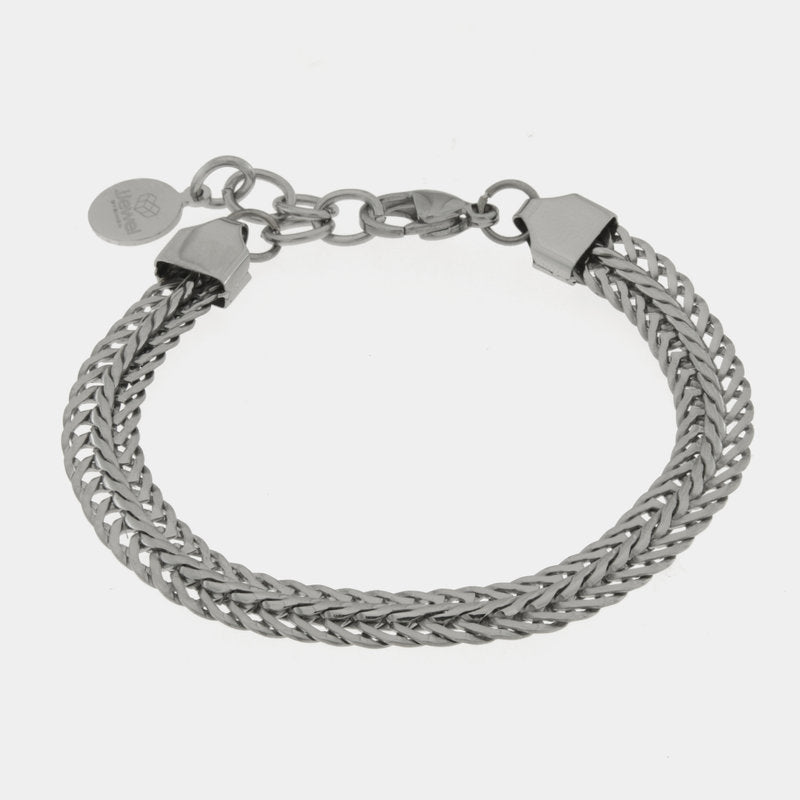 Bracciale in Acciaio con catene IJEWEL - gioiello BySimon