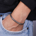 Bracciale in Acciaio con catene IJEWEL - gioiello BySimon