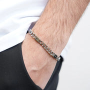 Bracciale in Acciaio catena