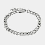 Bracciale in Acciaio catena IJEWEL - gioiello BySimon