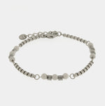 Bracciale in Acciaio con perline IJEWEL - gioiello BySimon