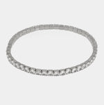 Bracciale in Acciaio tennis con cristalli - BYSIMON gioielli