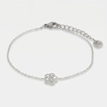 Bracciale in Acciaio con fiore impreziosito da cristalli COEUR - gioiello BySimon