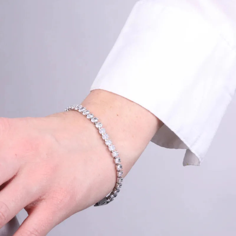 Bracciale in Acciaio con cristalli