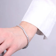 Bracciale in Acciaio con cristalli