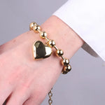 Bracciale in Acciaio con cuore - BYSIMON gioielli