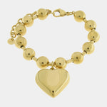 Bracciale in Acciaio con cuore - BYSIMON gioielli