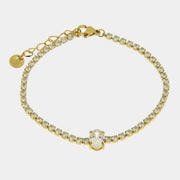 Bracciale in Acciaio tennis con cristalli