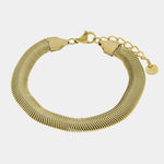 Bracciale in Acciaio catena a serpente - BYSIMON gioielli