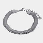 Bracciale in Acciaio catena a serpente - BYSIMON gioielli