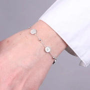 Bracciale in Acciaio con cerchi