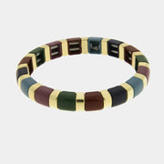 Bracciale in Acciaio con sfere colorate