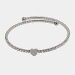 Bracciale in Acciaio tennis con cuore COEUR - gioiello BySimon