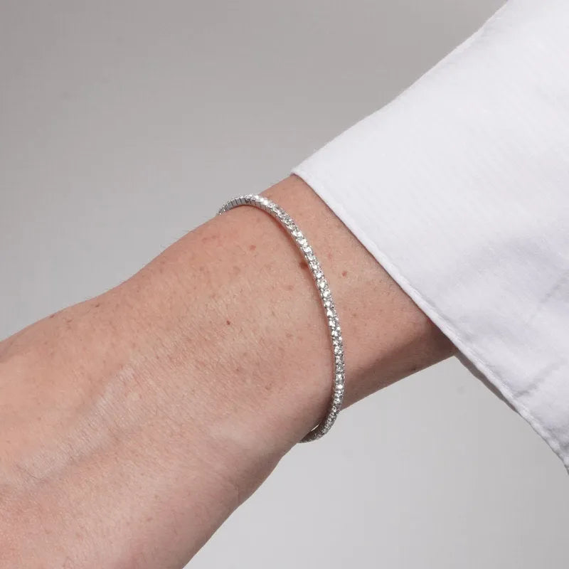 Bracciale in Acciaio tennis COEUR - gioiello BySimon