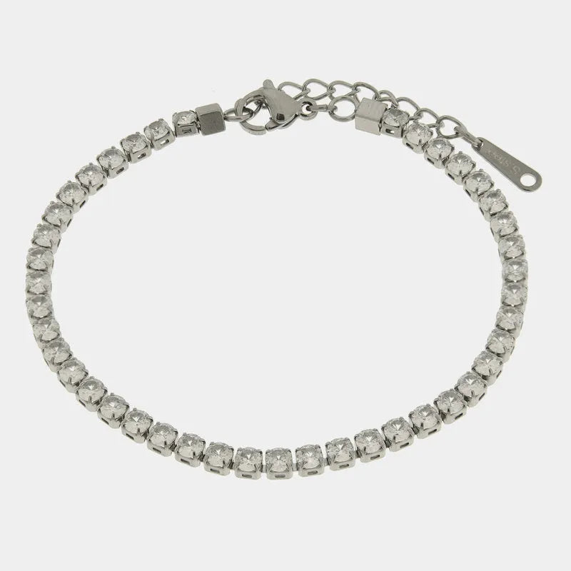 Bracciale in Acciaio tennis
