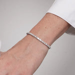 Bracciale in Acciaio tennis - BYSIMON gioielli