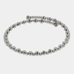 Bracciale in Acciaio sfere e zirconi COEUR - gioiello BySimon