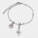 Bracciale in Acciaio pumo portafortuna pugliese silver BYS - gioiello BySimon