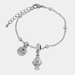 Bracciale in Acciaio pumo portafortuna pugliese silver BYS - gioiello BySimon